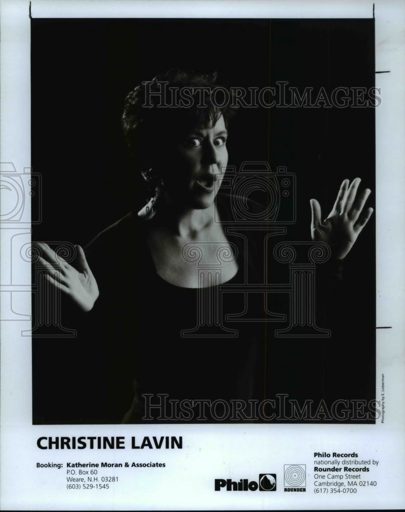 1990, Christine Lavin American Folk Singer Songwriter - cvp62482 - Historic Images