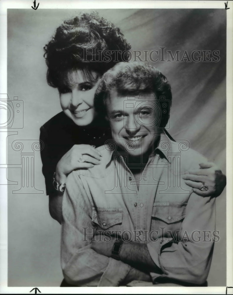 1993 Press Photo Steve Lawrence and Eydie Gormet American Singers Actors - Historic Images