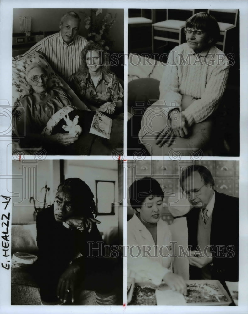 Press Photo Healing &amp; the Mind with Bill Moyers - cvp62596-Historic Images