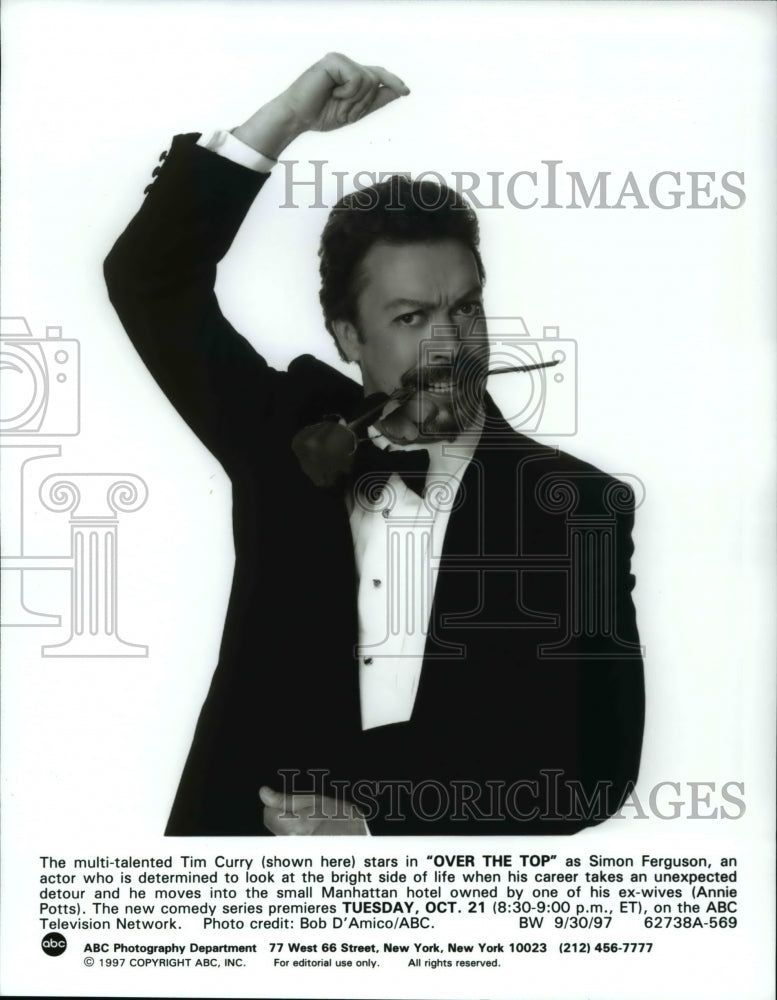 1997 Press Photo Tim Curry in Over The Top - Historic Images