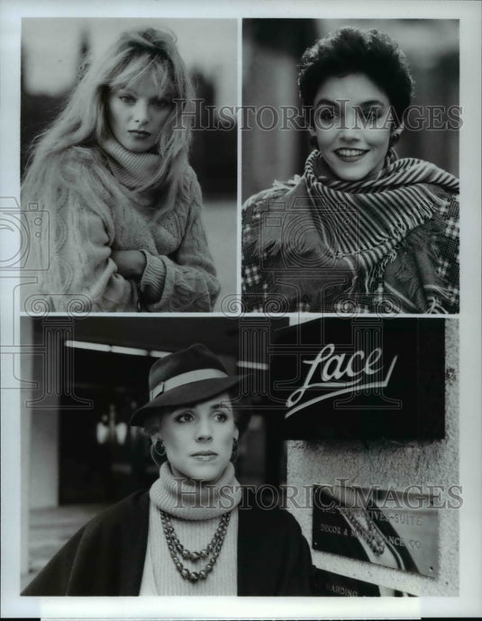 1974 Press Photo Arielle Dombasle Brooke Adams Bess Armstrong Lace - cvp62848 - Historic Images
