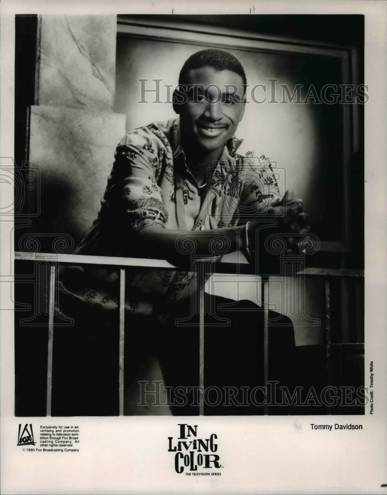 1990 Press Photo Tommy Davidson In Living Color - cvp62939 - Historic Images