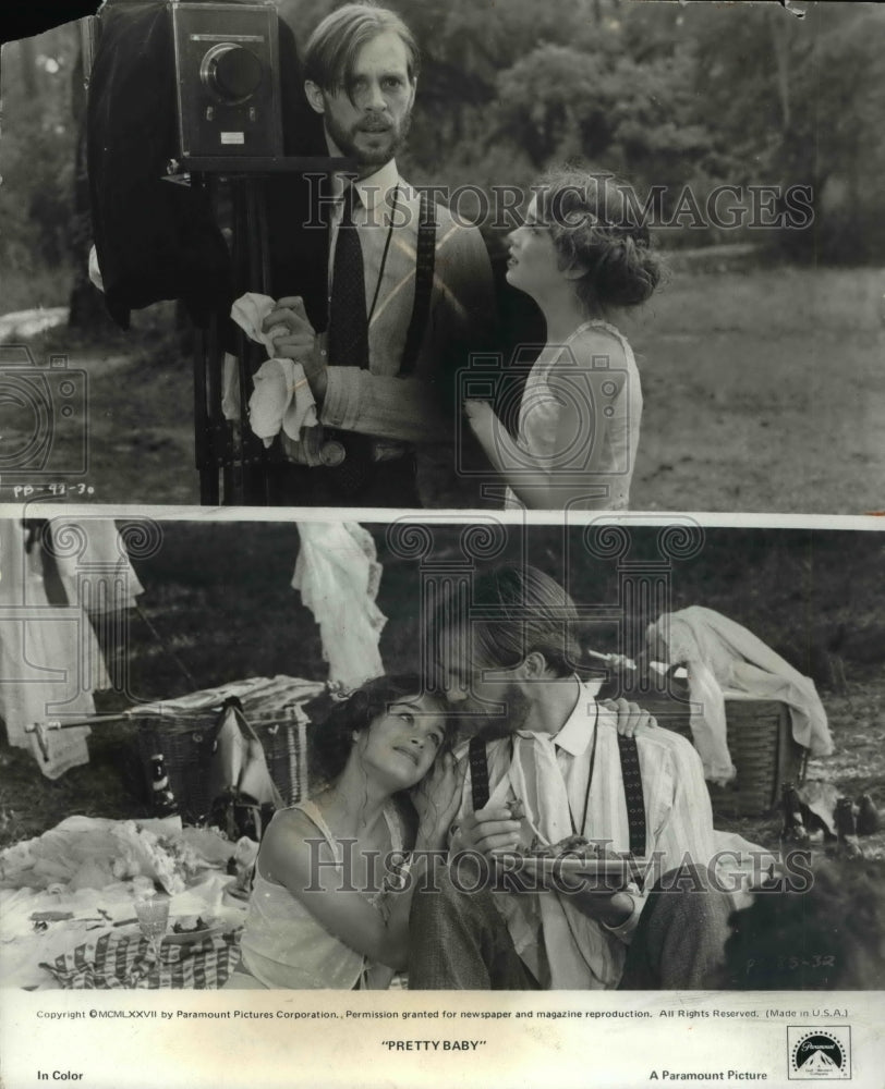 1977 Press Photo Scene from Pretty Baby - cvp63054-Historic Images