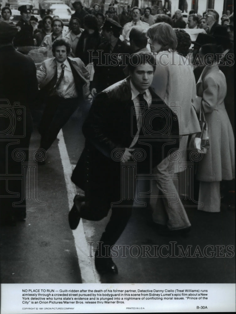 1981, Treat Williams as Detective Danny Ciello in Prince of the City - Historic Images