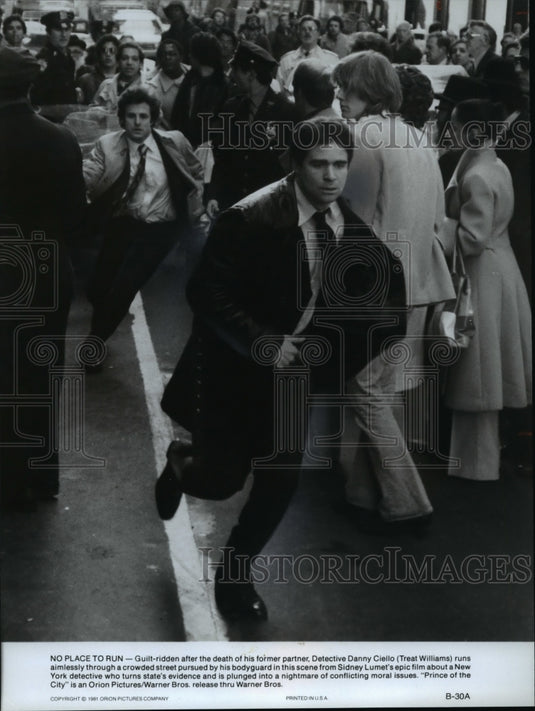 1981, Treat Williams as Detective Danny Ciello in Prince of the City - Historic Images