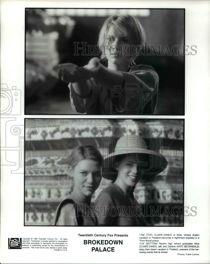 Press Photo Twentieth Century Fox presents Brokedown Palace with Claire Danes - Historic Images