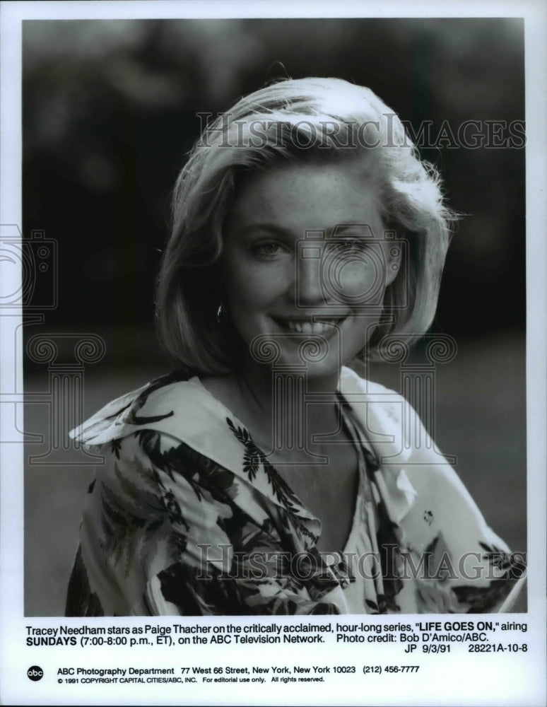 1991, Tracy Needham in Life Goes On - cvp63264 - Historic Images