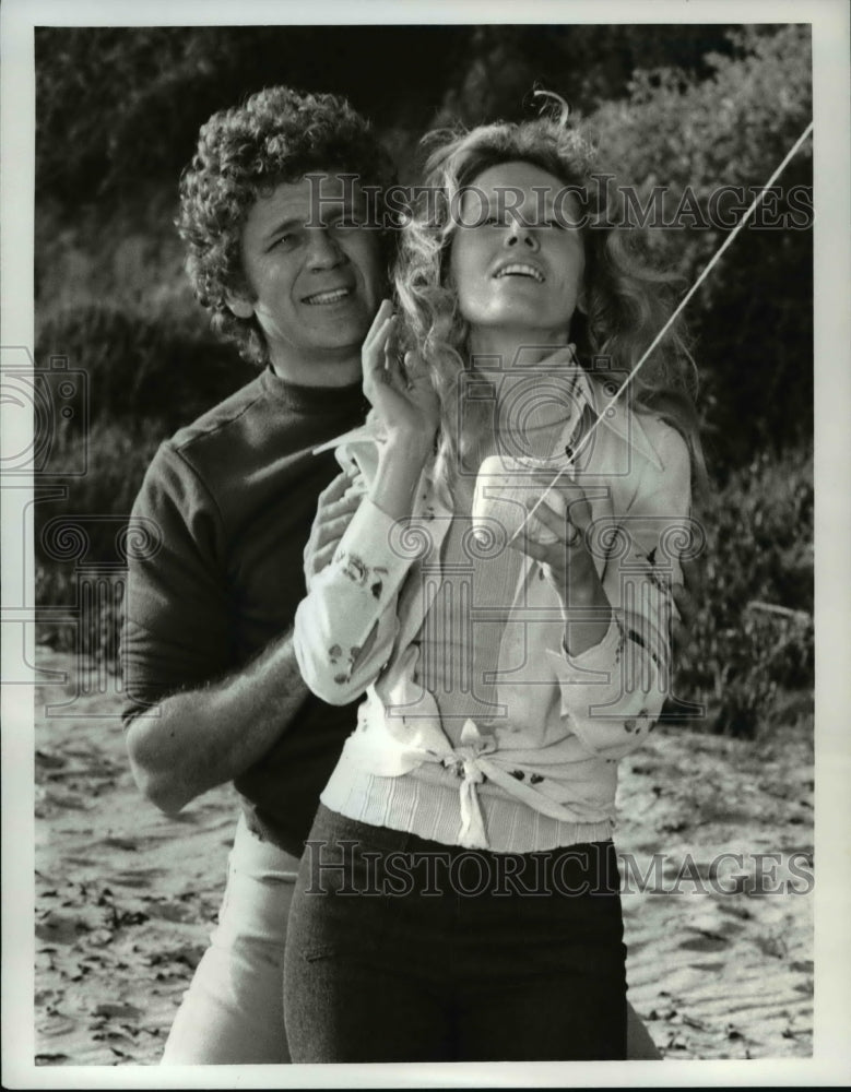 1973 Press Photo Robert Foxworth and Susan Anspach star in Love Story - Historic Images