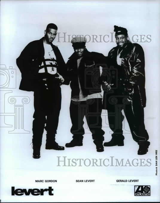 1997 Press Photo Marc Gordon Sean Levert and Gerald Levert Music Group - Historic Images