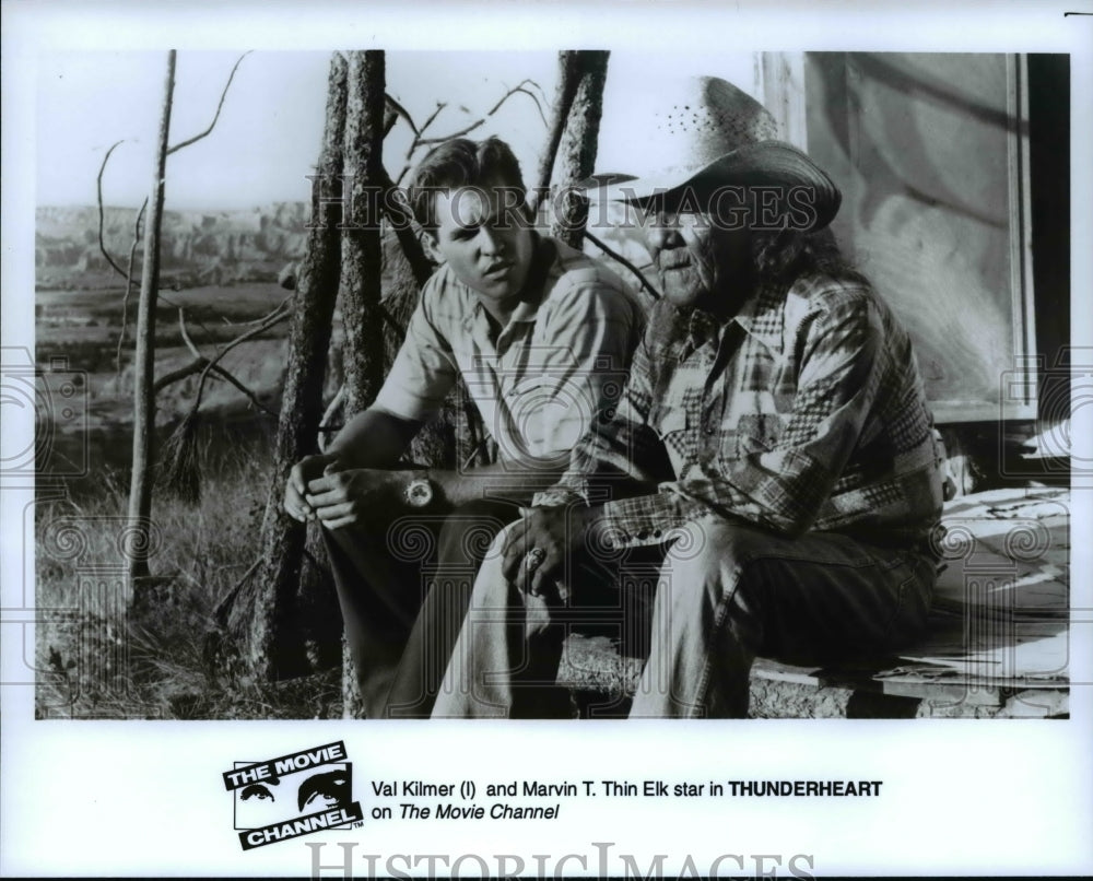 1993, Thunderheart Val Kilmer Marvin Thin ELk - cvp63616 - Historic Images