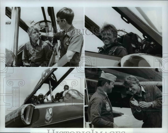 1983, Marshall Colt, Lt Curt Watson in Lottery - cvp63622 - Historic Images