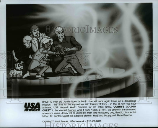 Press Photo Scene from cartoon Jonny's Golden Quest - cvp63705 - Historic Images