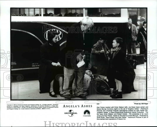 1999 Press Photo Alan Parker Emily Watson Joe Breen and Shane Murray Corcoran - Historic Images