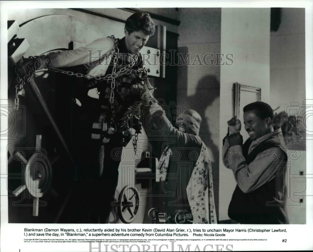 1994 Press Photo Damon Wayans & David Alan Grier in Blankman - cvp63859 - Historic Images