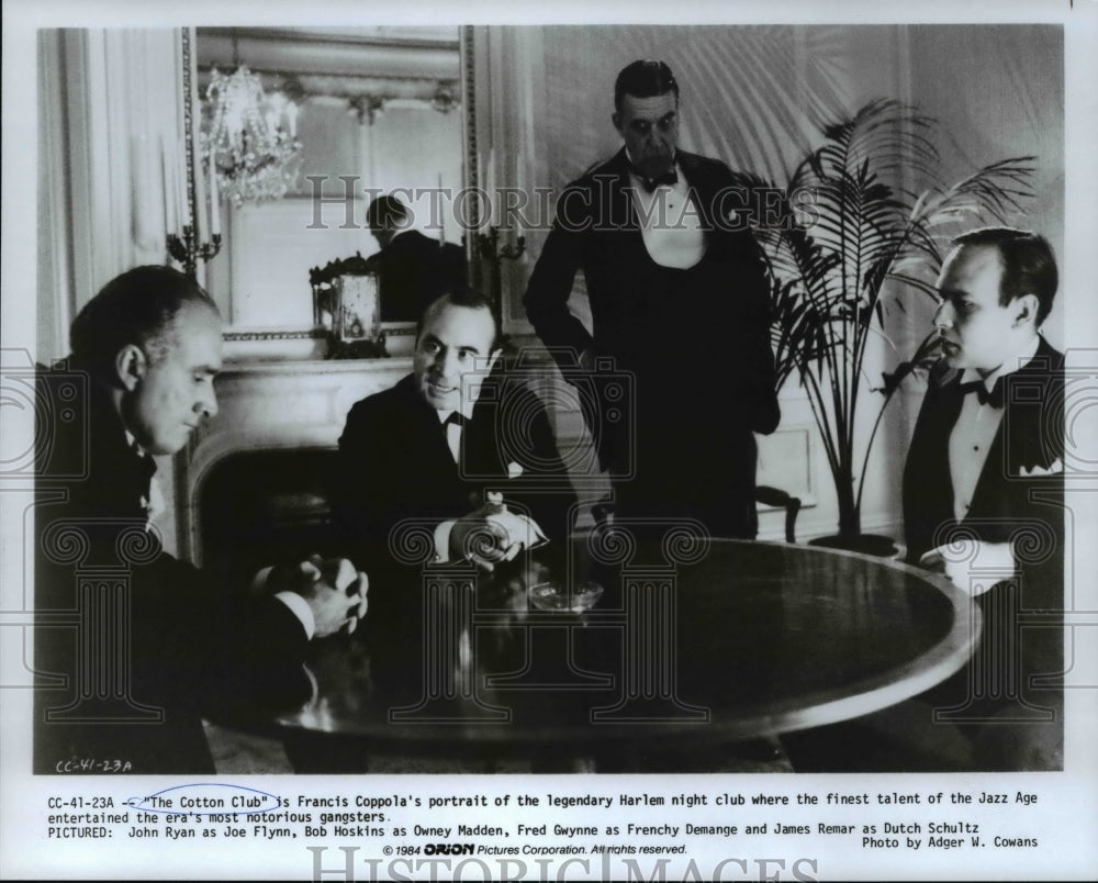 1984 Press Photo Fred Gwynne & James Remar in The Cotton Club - cvp63886 - Historic Images