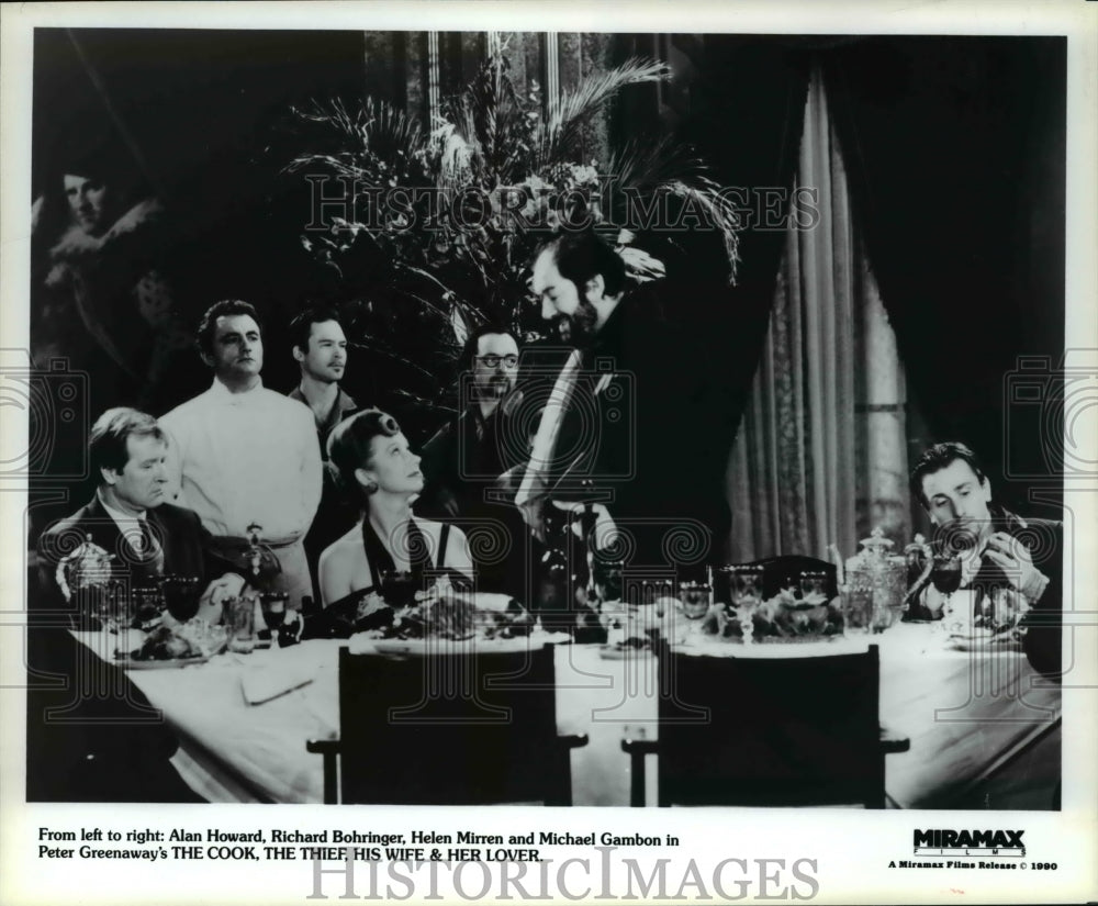 1990 Press Photo MIchael Gambon in The Cook, The Thief, His Wife &amp; Her Lover - Historic Images