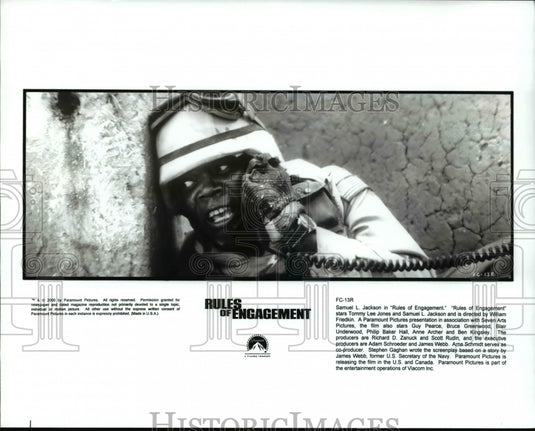 2000 Press Photo Samuel L. Jackson stars in Rules of Engagement - cvp64120- Historic Images
