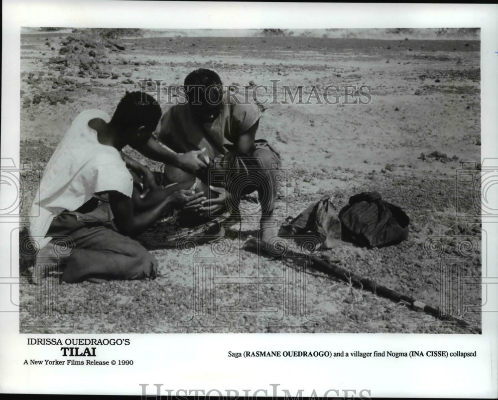 1990, Rasmane Ouedraogo and Ina Cisse in Tilai - cvp64224 - Historic Images