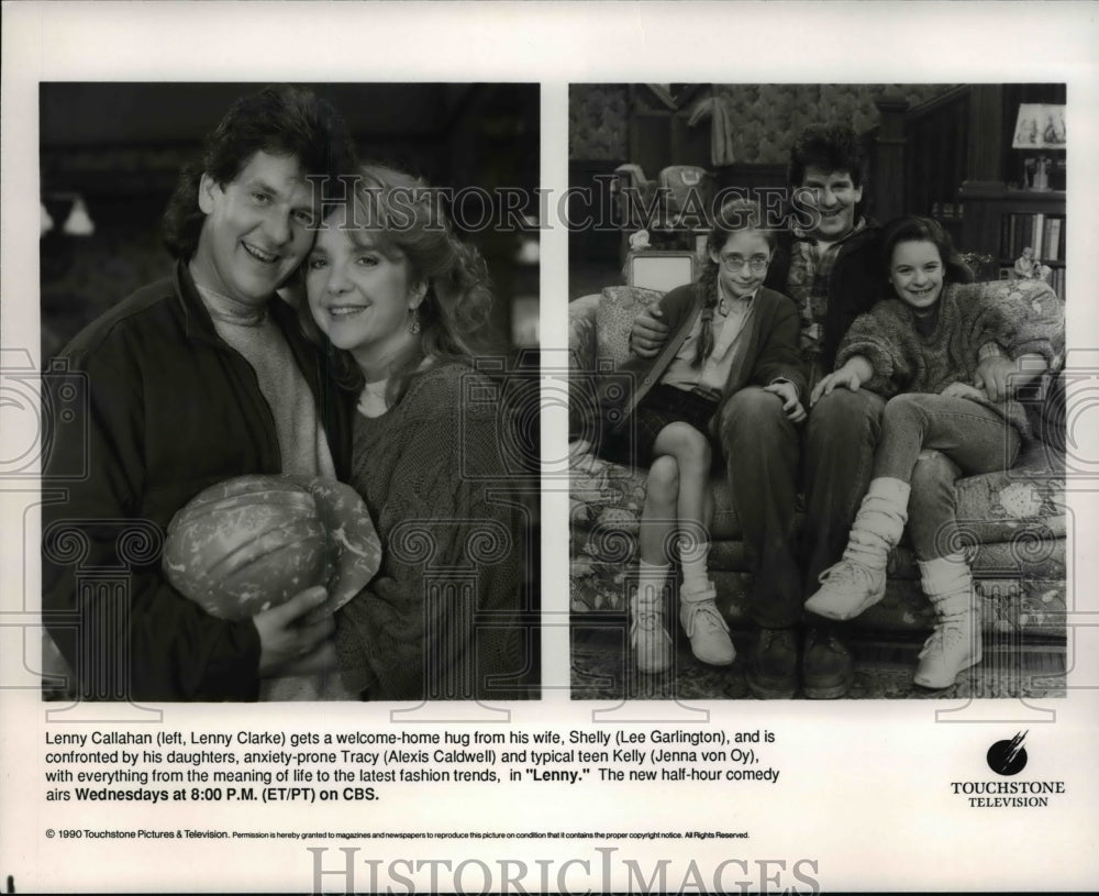 1990 Press Photo Lenny Clarke - Historic Images