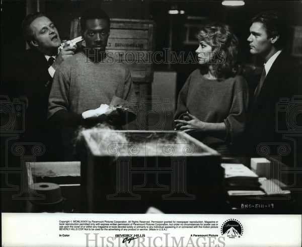 1986, Eddie Murphy and Lisa Eilbacher star in Beverly Hills Cop ...