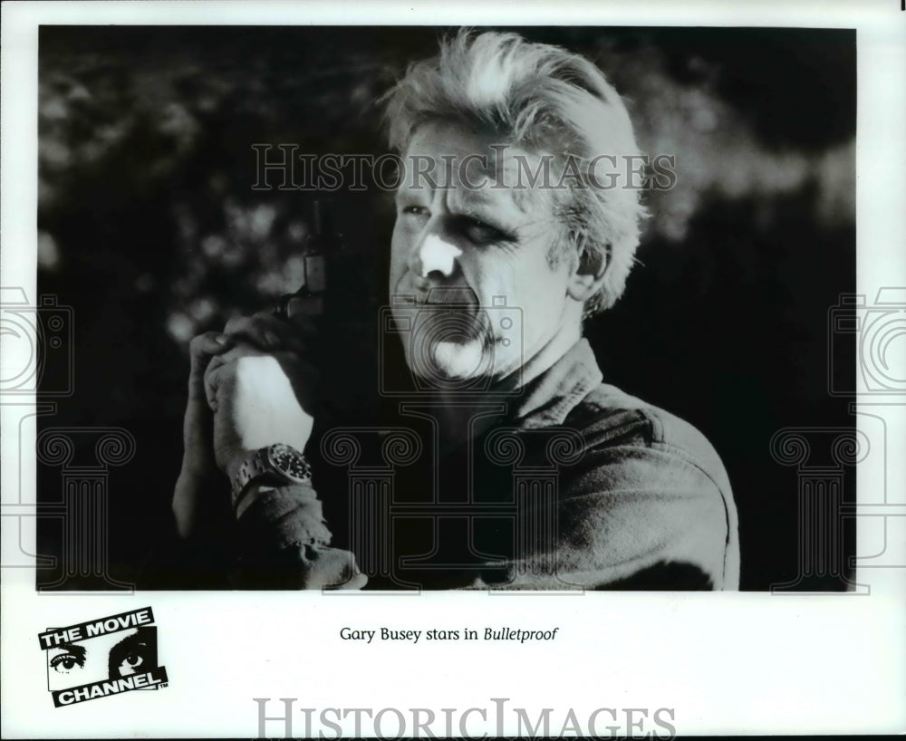 1989, Gary Busey in Bulletproof - cvp64602 - Historic Images