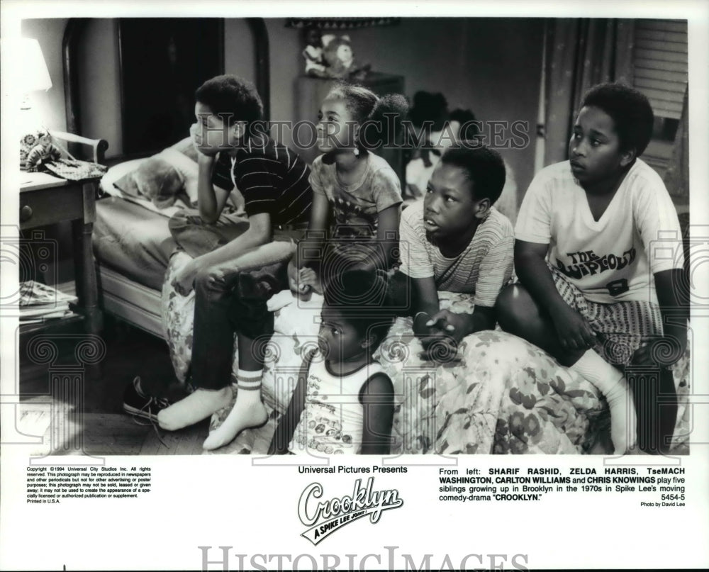 1995 Press Photo Sharif Rashid Zelda Harris TseMach Washington Carlton Williams - Historic Images