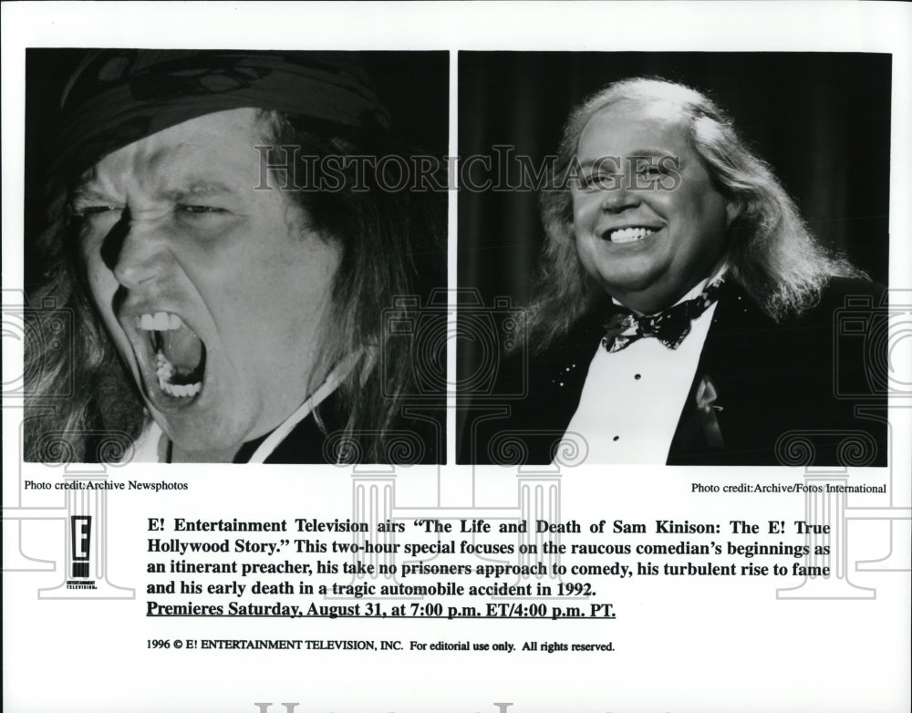 1996, The Life & Death of Sam Kinison: The E! True Hollywood Story - Historic Images