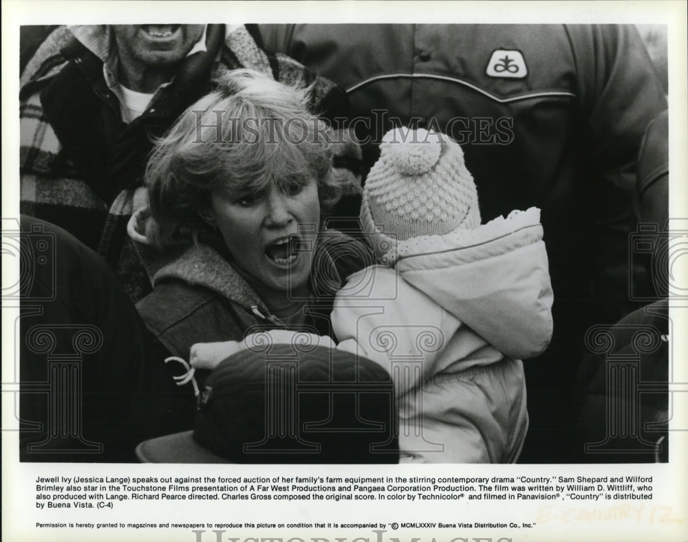 1984, Movie Country Jessica Langel - cvp65008 - Historic Images
