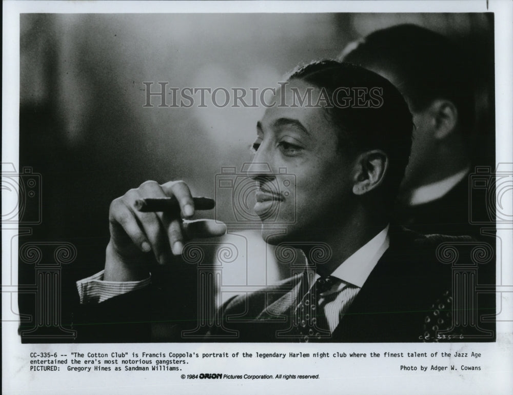 1984 Press Photo The Cotton Club Gregory Hines - cvp65010 - Historic Images