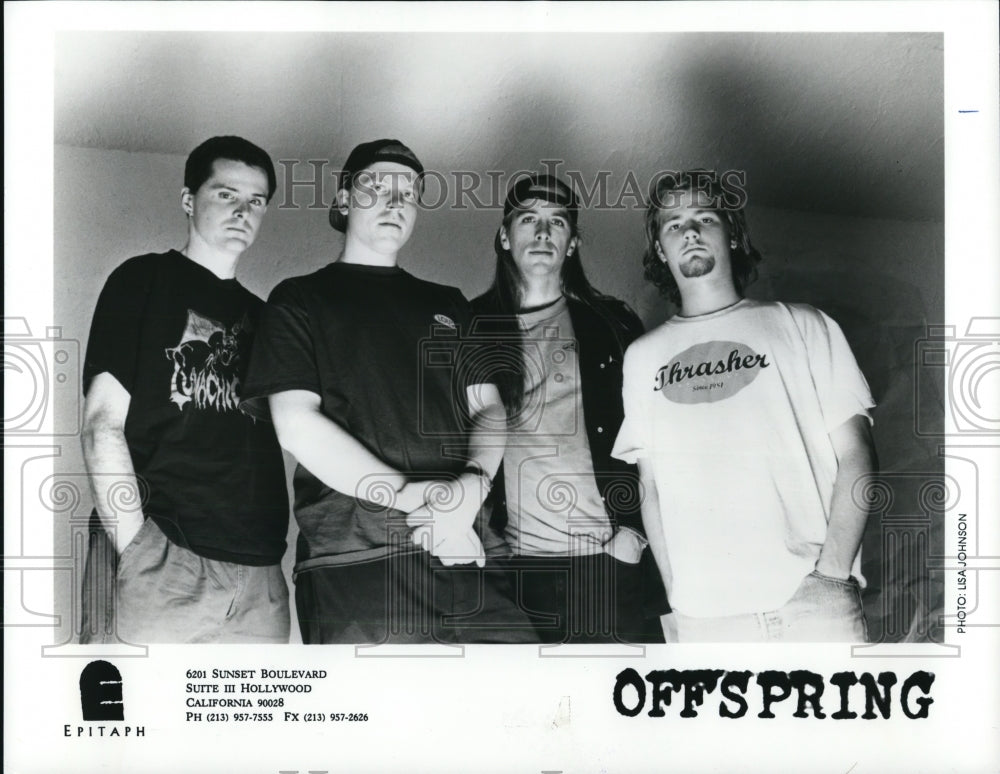 1997 Press Photo Musical Groups Offspring - cvp65282 - Historic Images