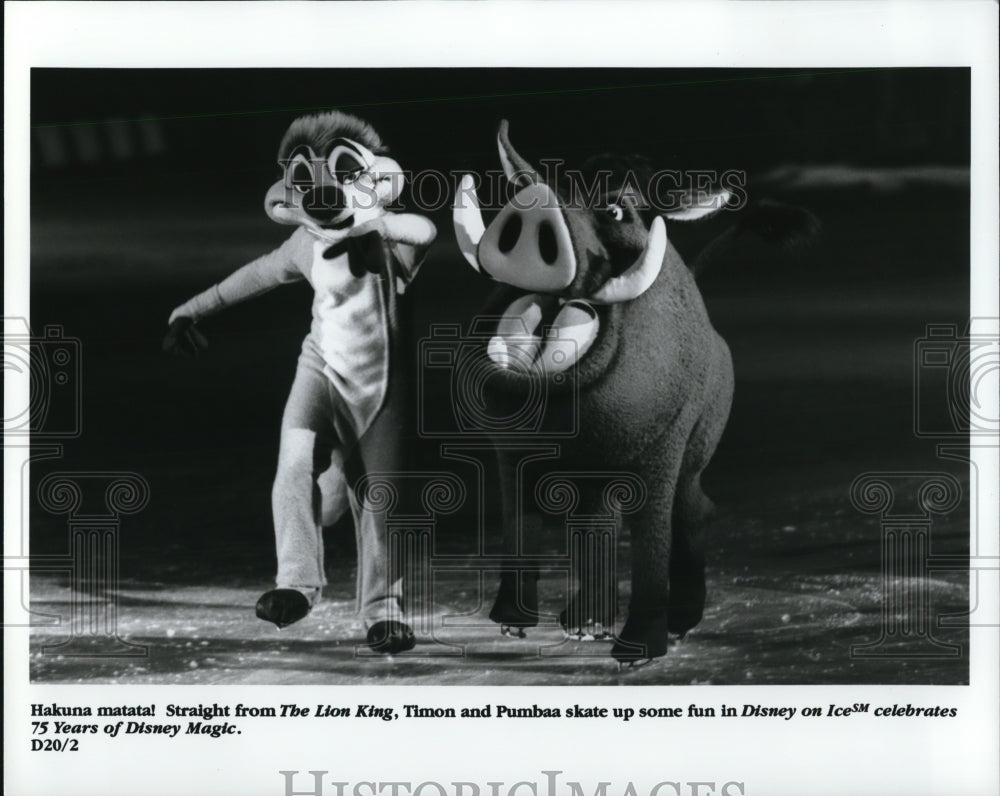 Press Photo Scene from The Lion King Disney on Ice - cvp65501-Historic Images