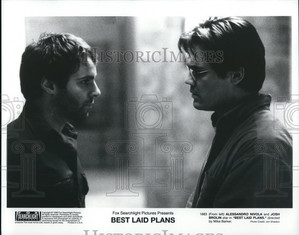 1998, Allesandro Nivola and Josh Brolin star in Best Laid Plans - Historic Images