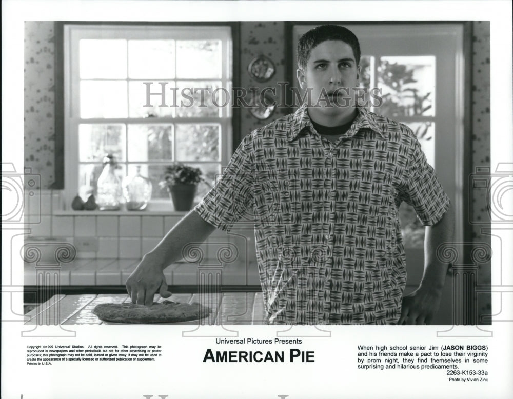 1999, Jason Biggs stars as Jim in American Pie - cvp65516 - Historic Images