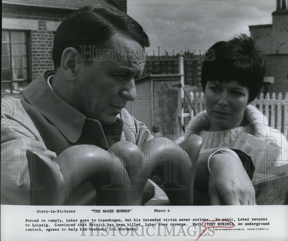 1967 Press Photo Toby Robins in The Naked Runner - cvp65584-Historic Images