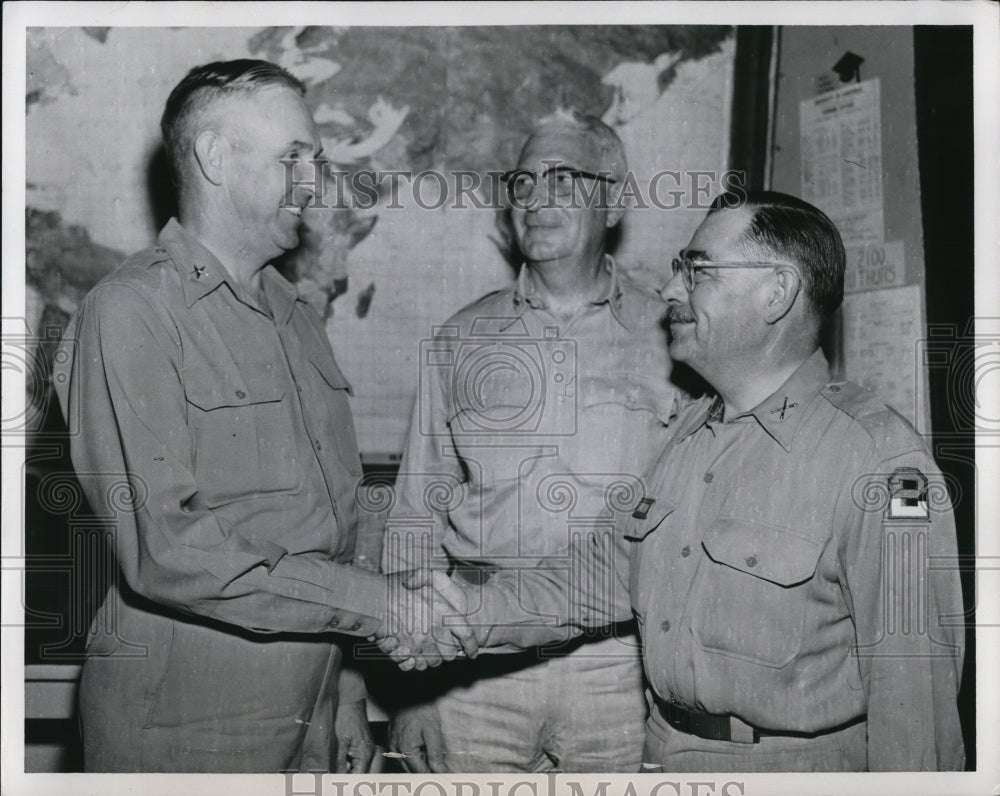 1956, Brig. Gen. Samuel L. Myers, Col. Frank J. Sherman - cvp65609 - Historic Images
