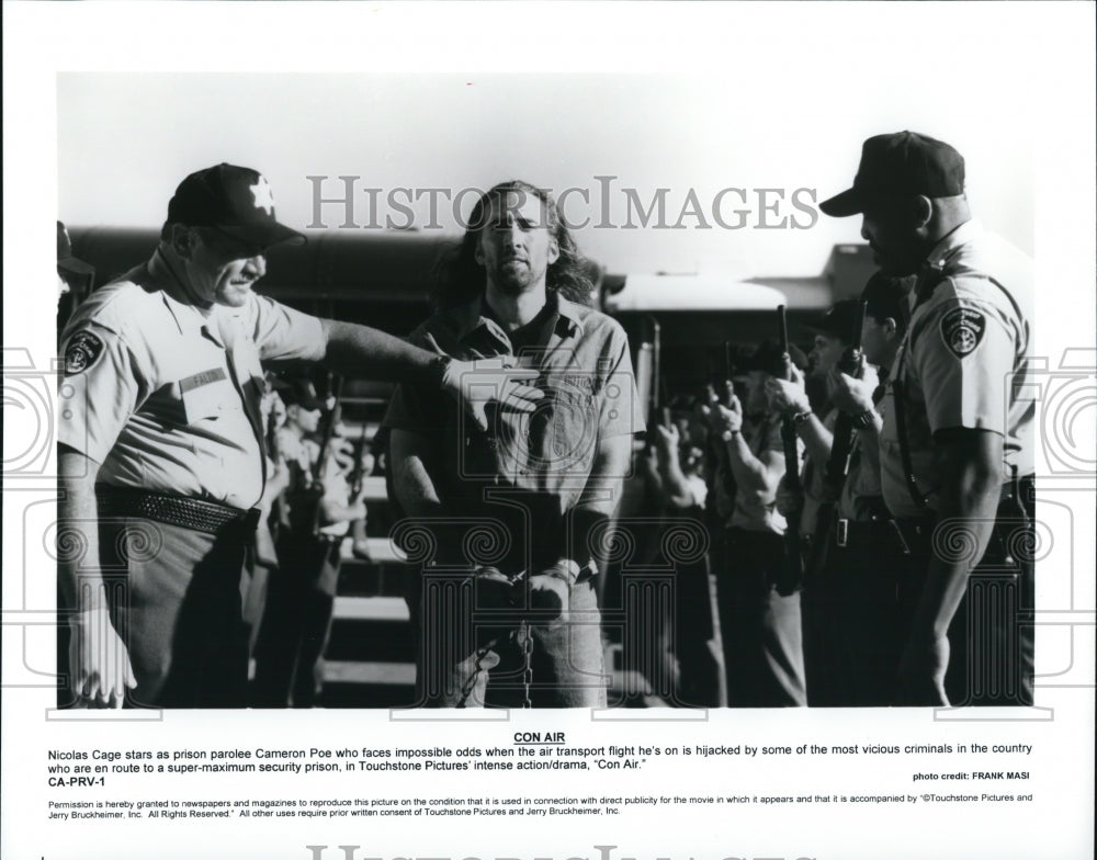 Press Photo Nicolas Cage in Con Air - cvp65695 - Historic Images