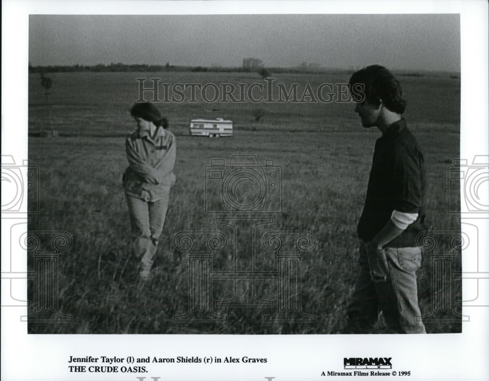 1995, Jennifer Taylor & Aaron Shields in The Crude Oasis - cvp65708 - Historic Images