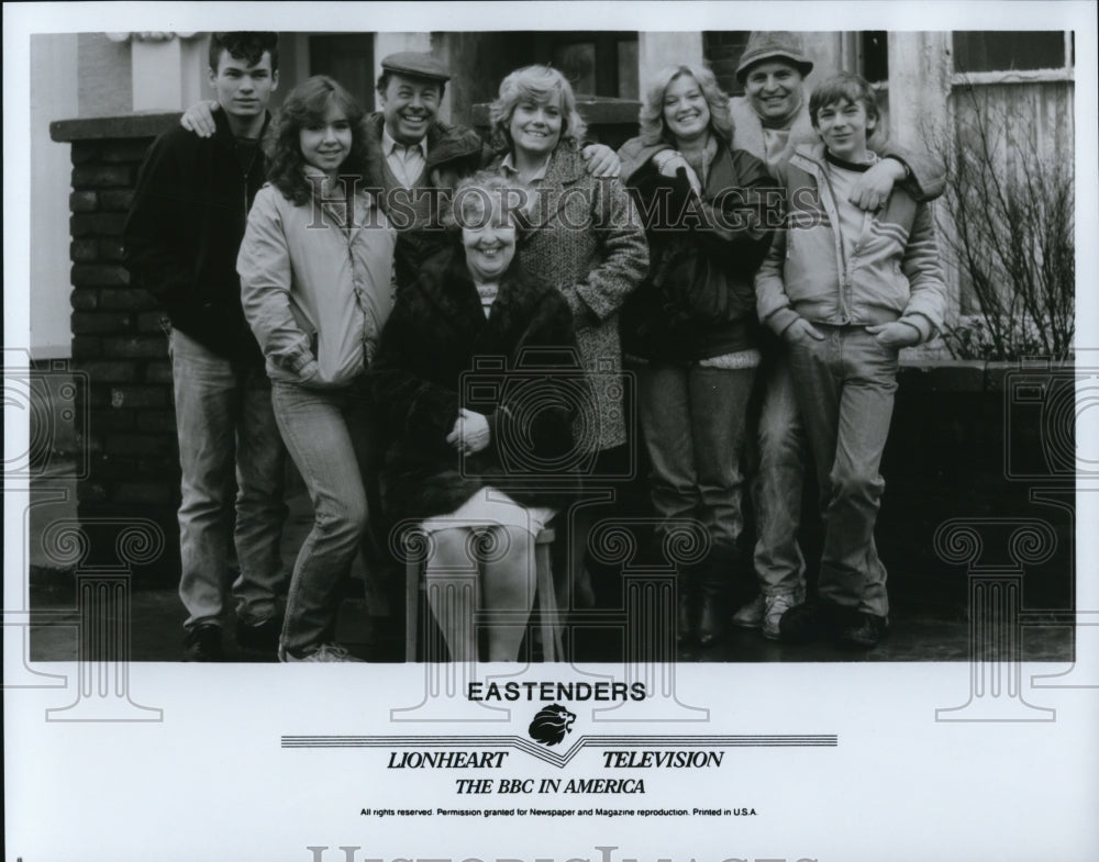 Press Photo Cast of Eastenders BBC TV Show - cvp65825 - Historic Images