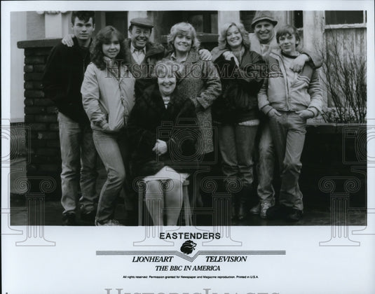 Press Photo Cast of Eastenders BBC TV Show - cvp65825 - Historic Images