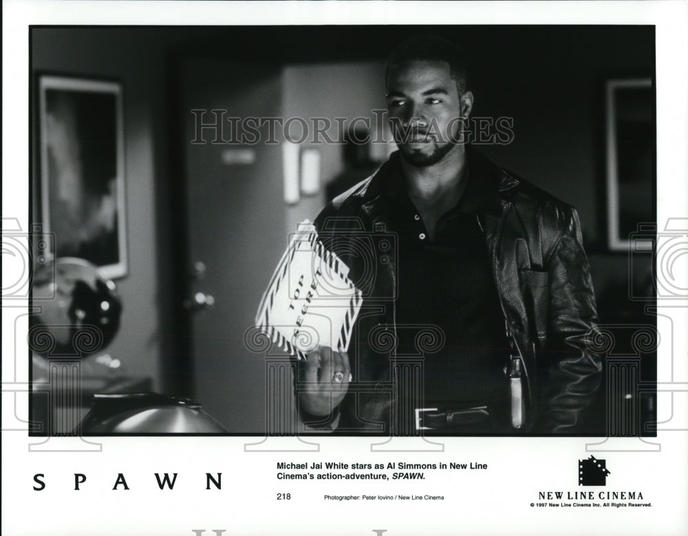 1997 Press Photo Michael Jai White in Spawn - cvp65925- Historic Images