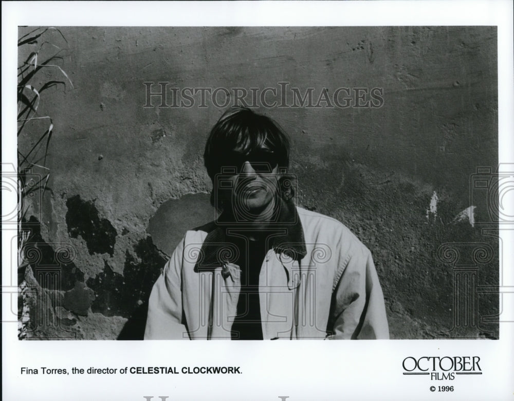 1996 Press Photo Fina Flores, the director of Celestial Clockwork - cvp65968- Historic Images