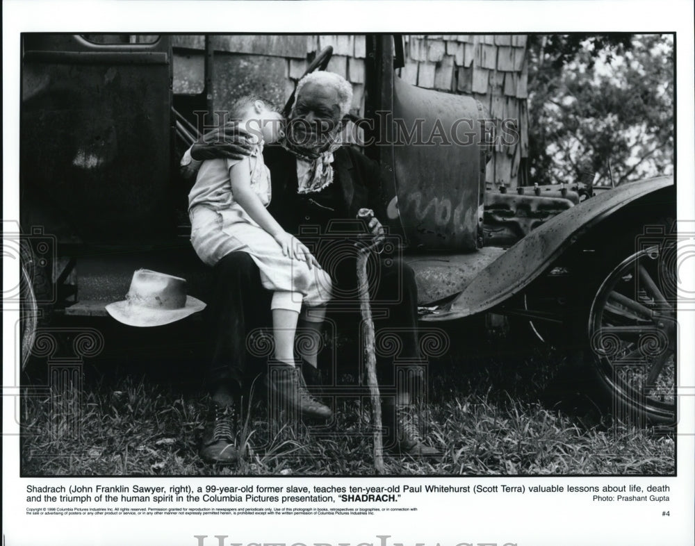 1996 Press Photo John Franklin Sawyer Scott Terra Shadrach - cvp66017 - Historic Images