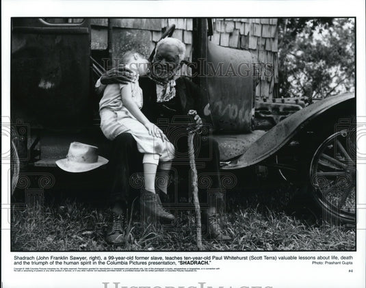 1996 Press Photo John Franklin Sawyer Scott Terra Shadrach - cvp66017 - Historic Images