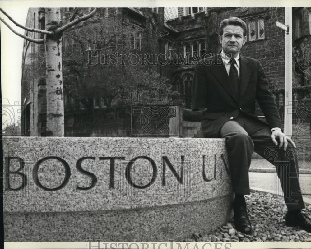 1960, John Silber Boston University - cvp66287 - Historic Images