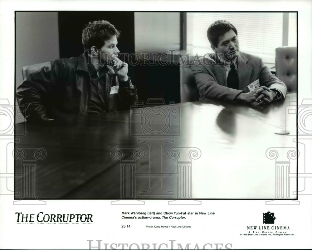 1999, Mark Wahlberg &amp; Chow Yun-Fat in The Corruptor - cvp66342 - Historic Images