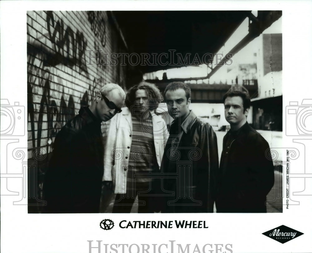 1997, Dave Hawes Brian Futter Neil Sims Rob Dickinson Catherine Wheel - Historic Images