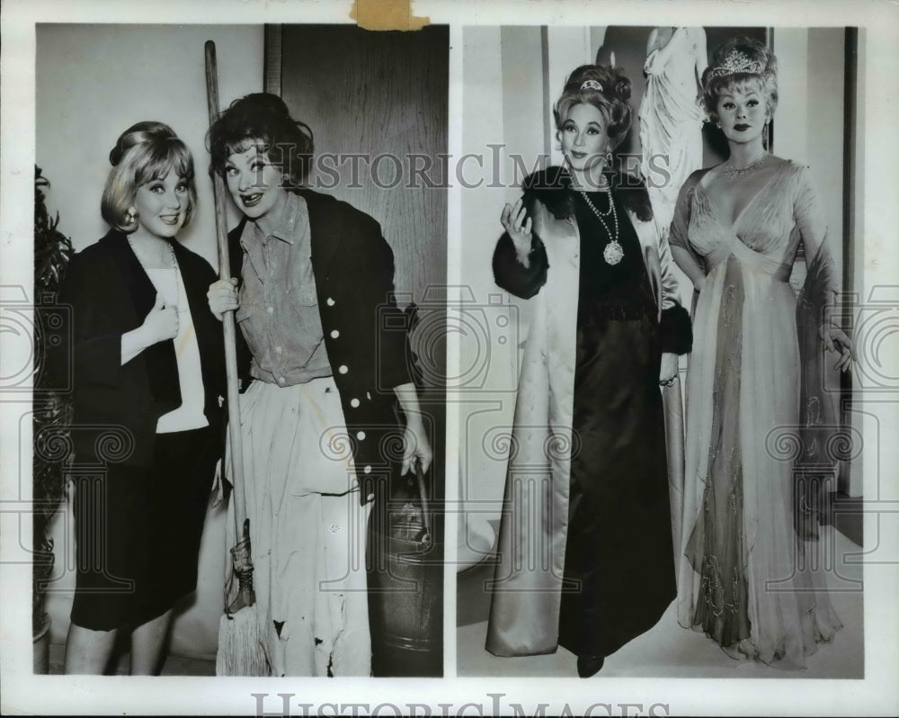 Press Photo Lucille Ball and Ann Sothern American Actresses - cvp66828 - Historic Images