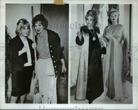 Press Photo Lucille Ball and Ann Sothern American Actresses - cvp66828 - Historic Images
