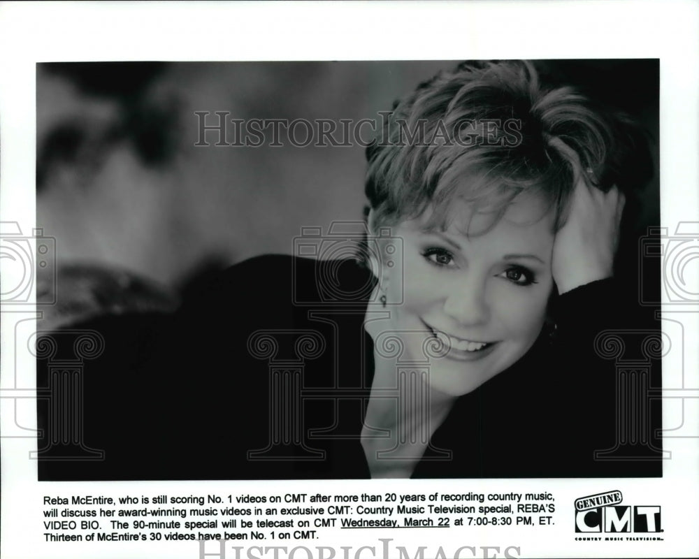 Press PhotoReba McEntire featured on CMT: Country Music Television special - Historic Images