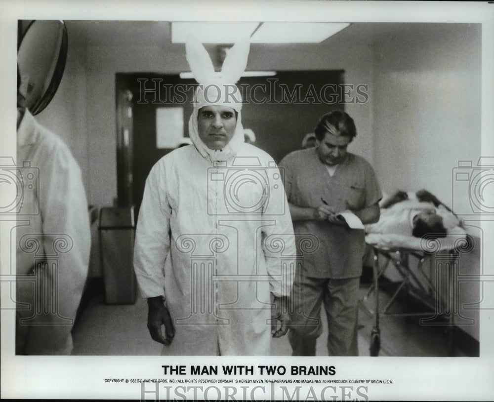 1987 Press Photo Movie The Man with Two Brains - cvp67079- Historic Images
